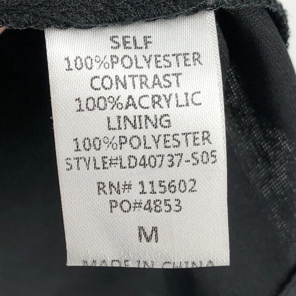 Lush Little Black Dress - cami strap mini dress w/ lace cutouts and trims M - Picture 11 of 14